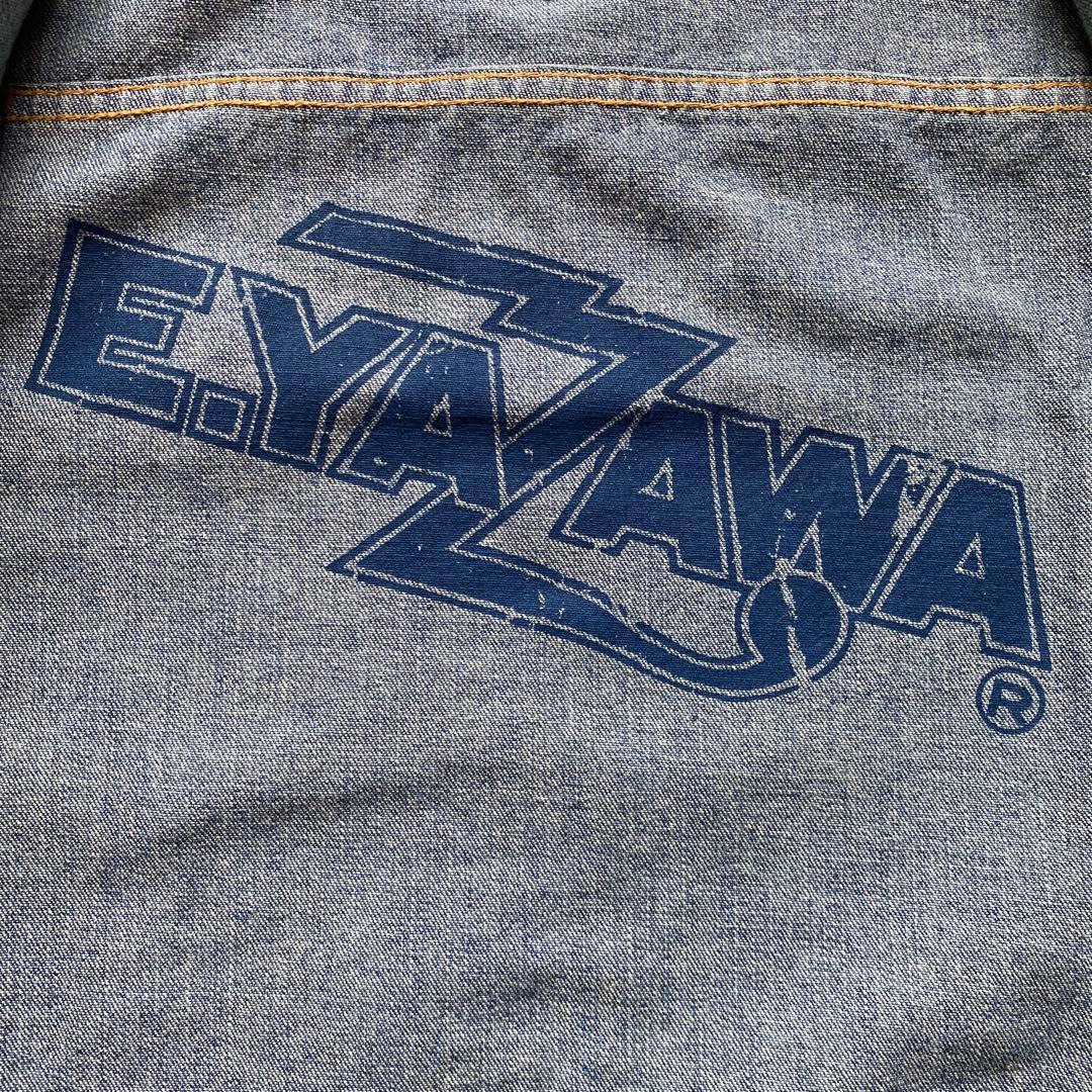 矢沢永吉 E.YAZAWA デニムジャケット ☆プリント ジージャン - メルカリ