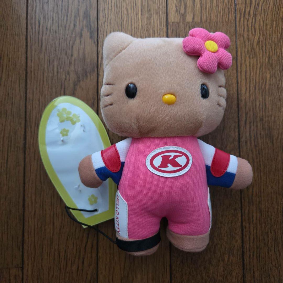 当時物 平成レトロ サンリオ 日焼キティ 日焼ダニエル ぬいぐるみ サーフィン