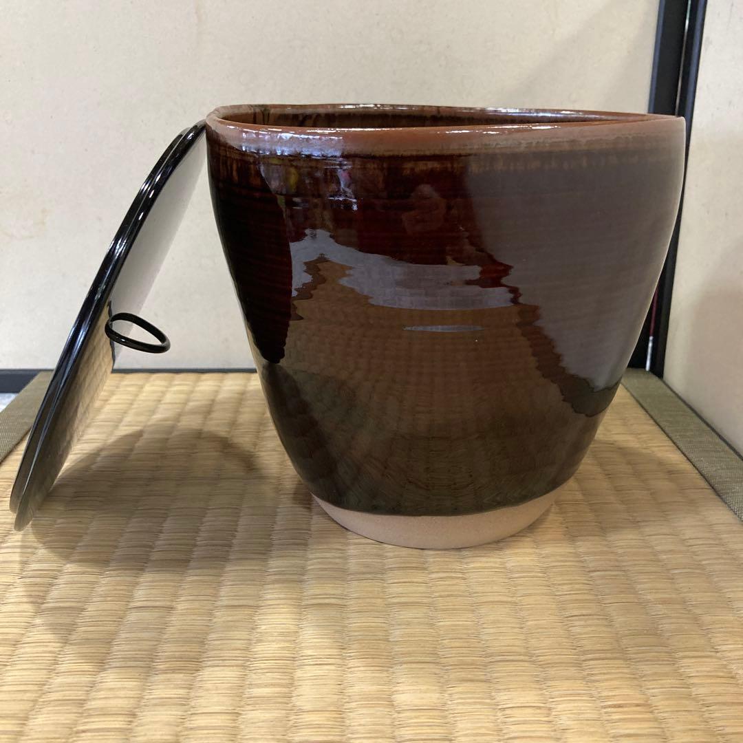 高取　喜恵造　高取一重口水指