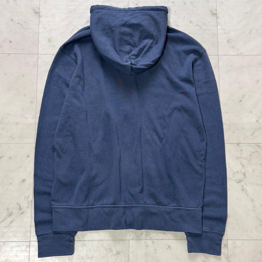 未使用タグ付き ポロラルフローレン ジップアップパーカー ヴィンテージ加工 L