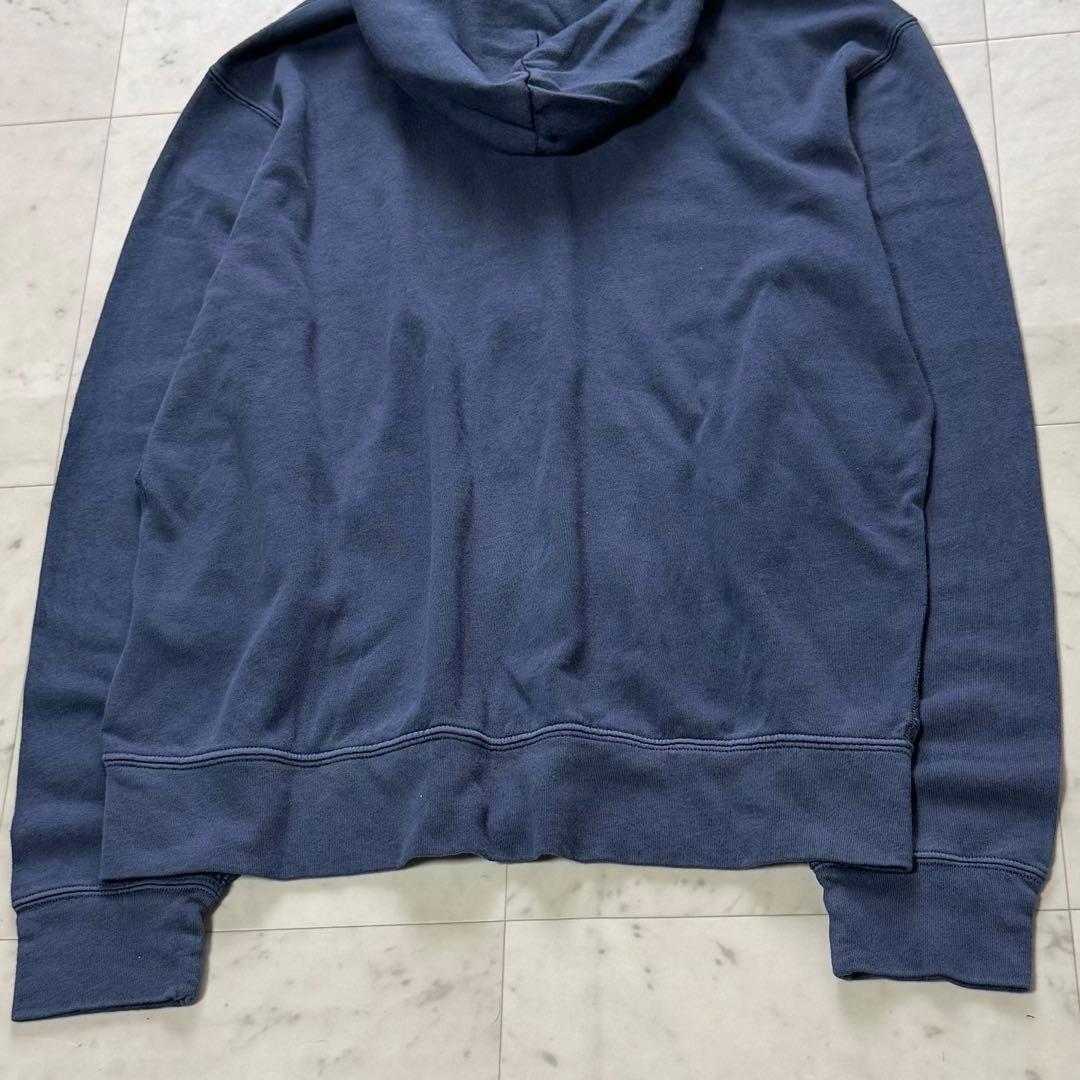 未使用タグ付き ポロラルフローレン ジップアップパーカー ヴィンテージ加工 L