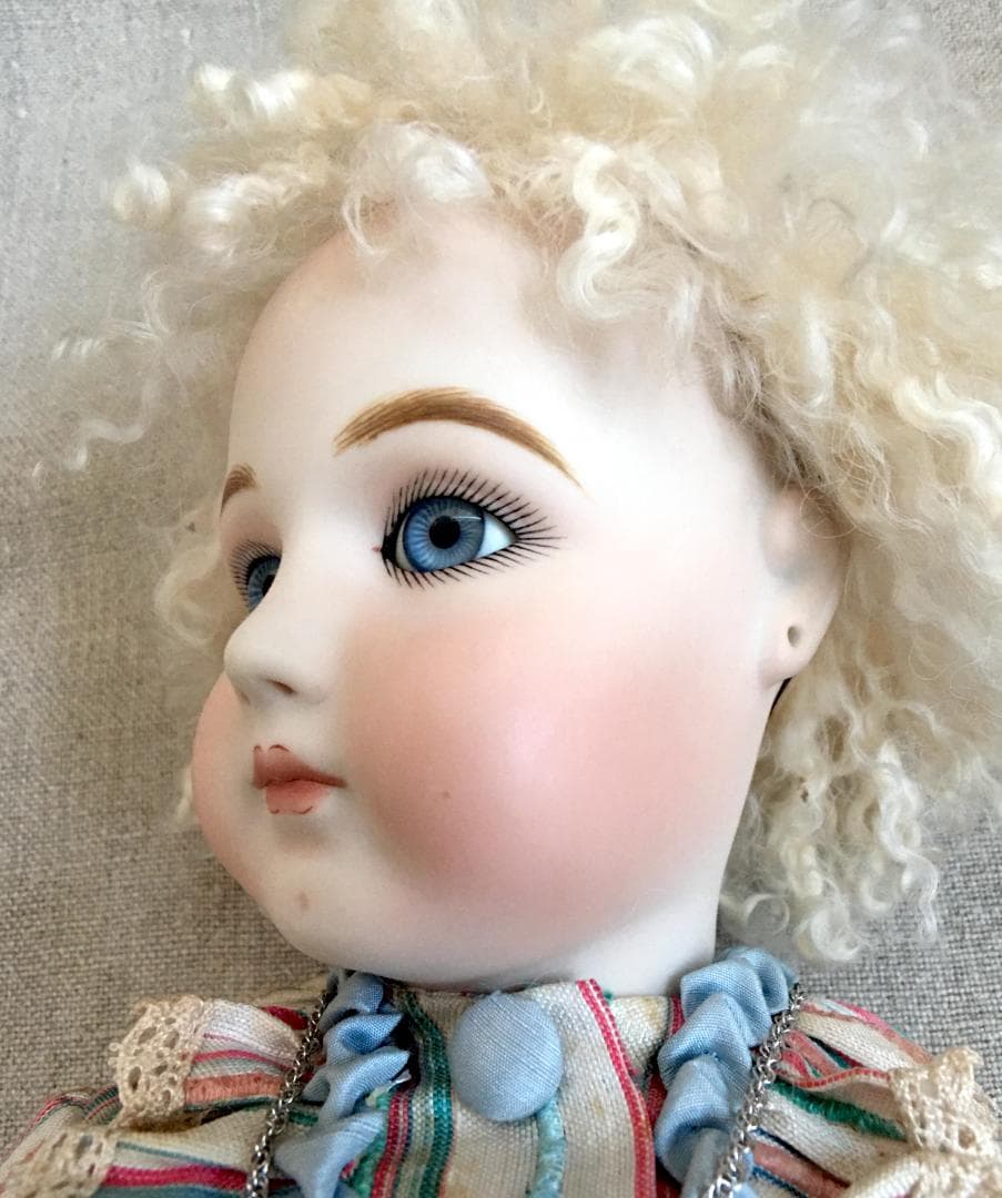 ビスクドール (1118-43br) サイズ 約43cm 作家様モノです。の通販はau