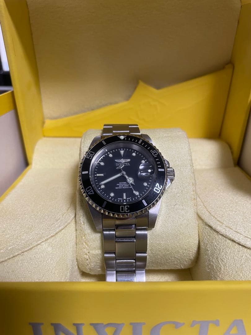 【美品・正規店購入】インビクタ プロダイバー 自動巻 NH35A搭載