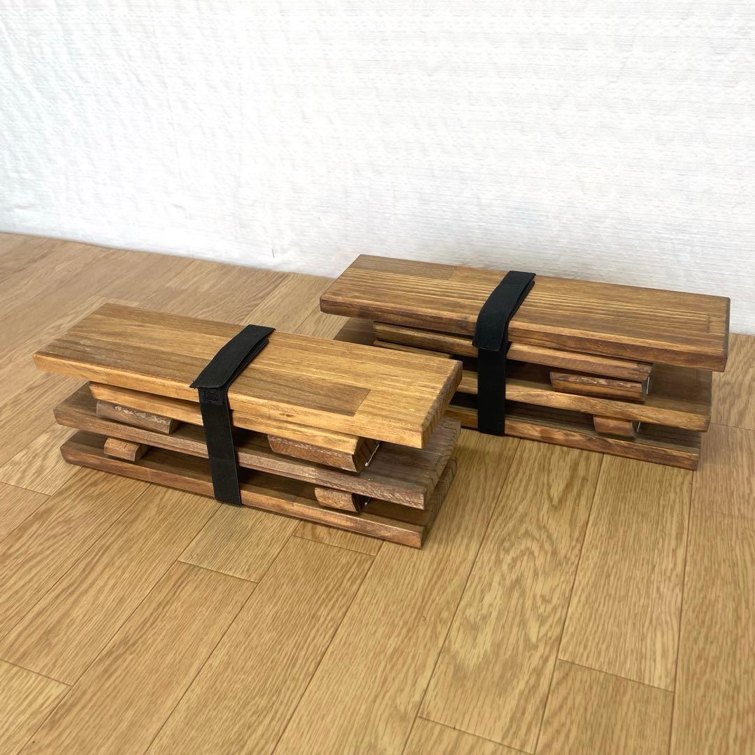 折りたたみ什器 横幅 35cm 6点セット】イベント什器/ディスプレイ台の