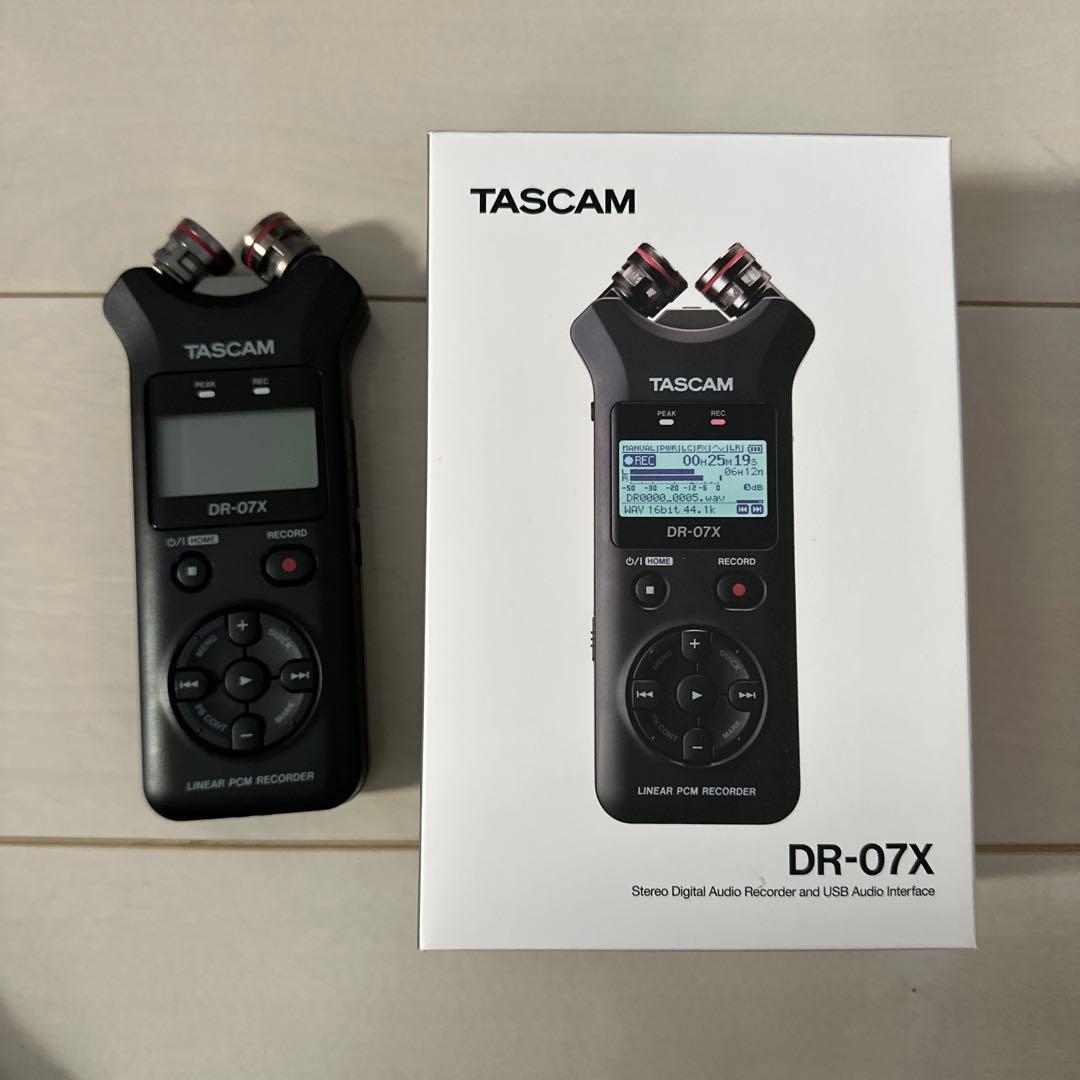 配信機器・PA機器・レコーディング機器 TASCAM DR-07X