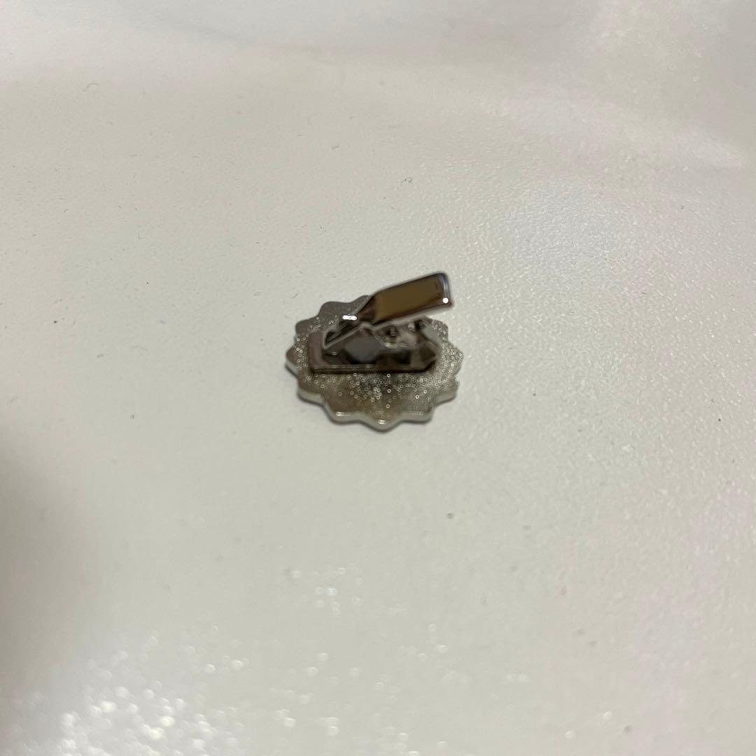 ミドすけ　バッジ　クリップ　ミドスケ　みどすけ　黒　ボールペン　ゼブラ　サラサ