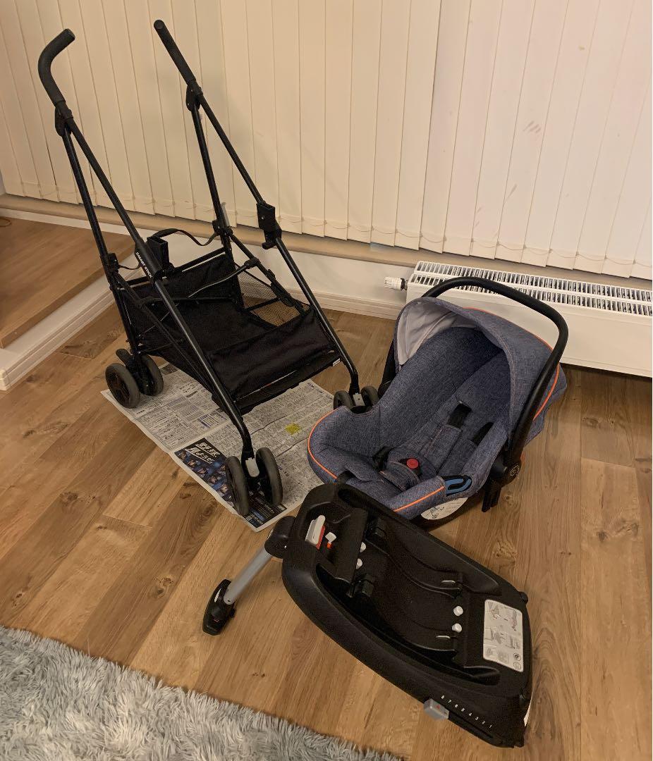 日本育児 スマートキャリー 3点セット