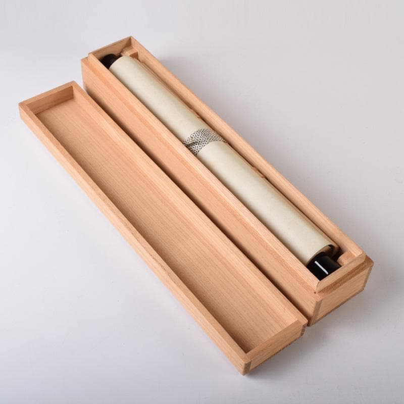 掛軸 堀内家 久田宗也 華月 色紙軸装 箱付 C 7828A