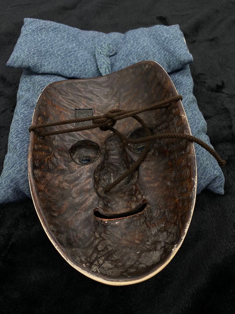 希少】【美術品】能面 童子 作者:辻高毅先生