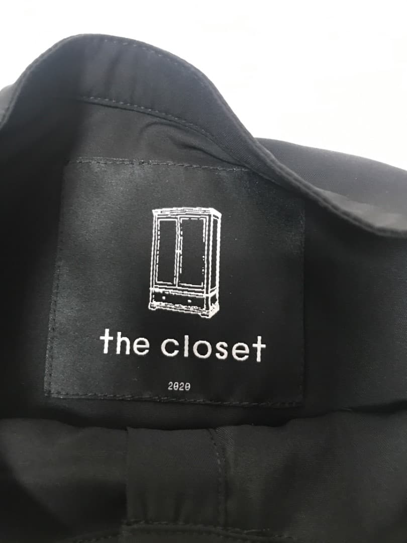 有村竜太朗 the closet embroidery black blouse