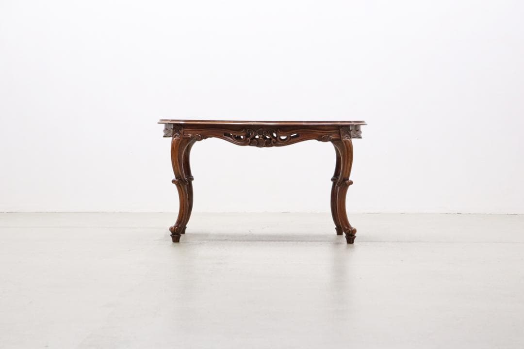 ヴィンテージ クラシカル オーバル センターテーブル サイドテーブル 1