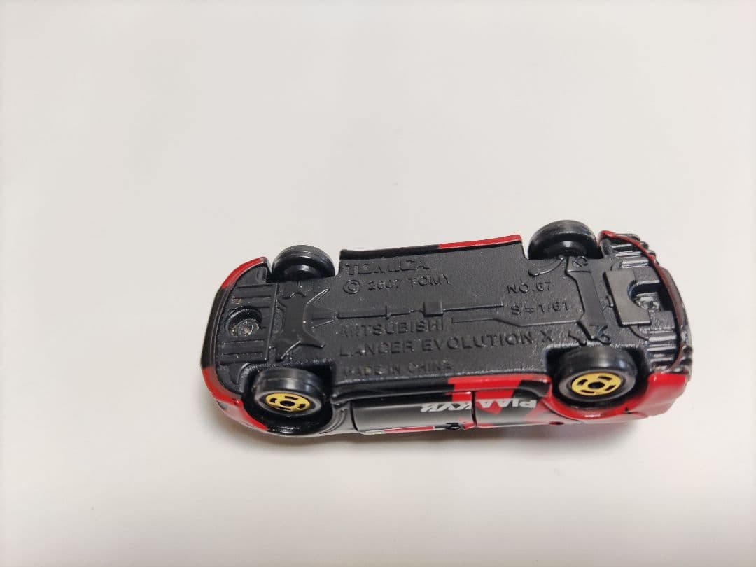 トミカ　三菱ランサーエボリューションX　希少