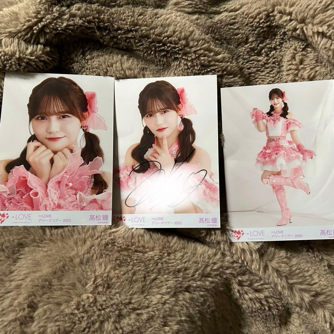 髙松瞳 イコラブ 妖精衣装 5周年 直筆 コンプ 妖精衣装 佐々木舞香