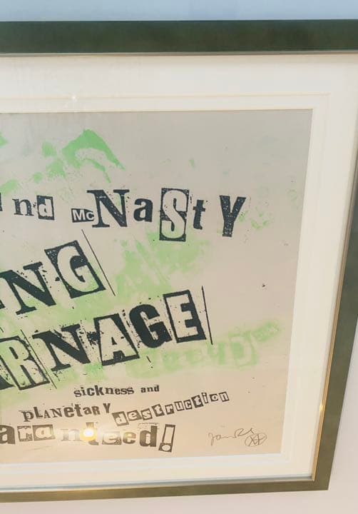 Jamie オンライン Reid ジェイミーリード シルクスクリーン KAWS