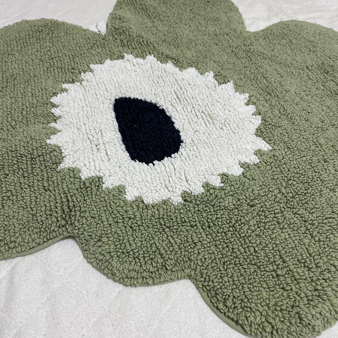 marimekko ウニッコ　バスマット　ライトグリーン