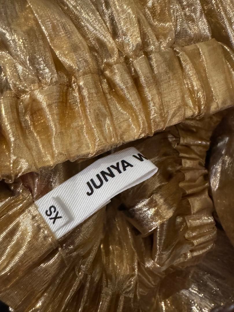 JUNYAWATANABE ジュンヤワタナベ　メタリックスカート