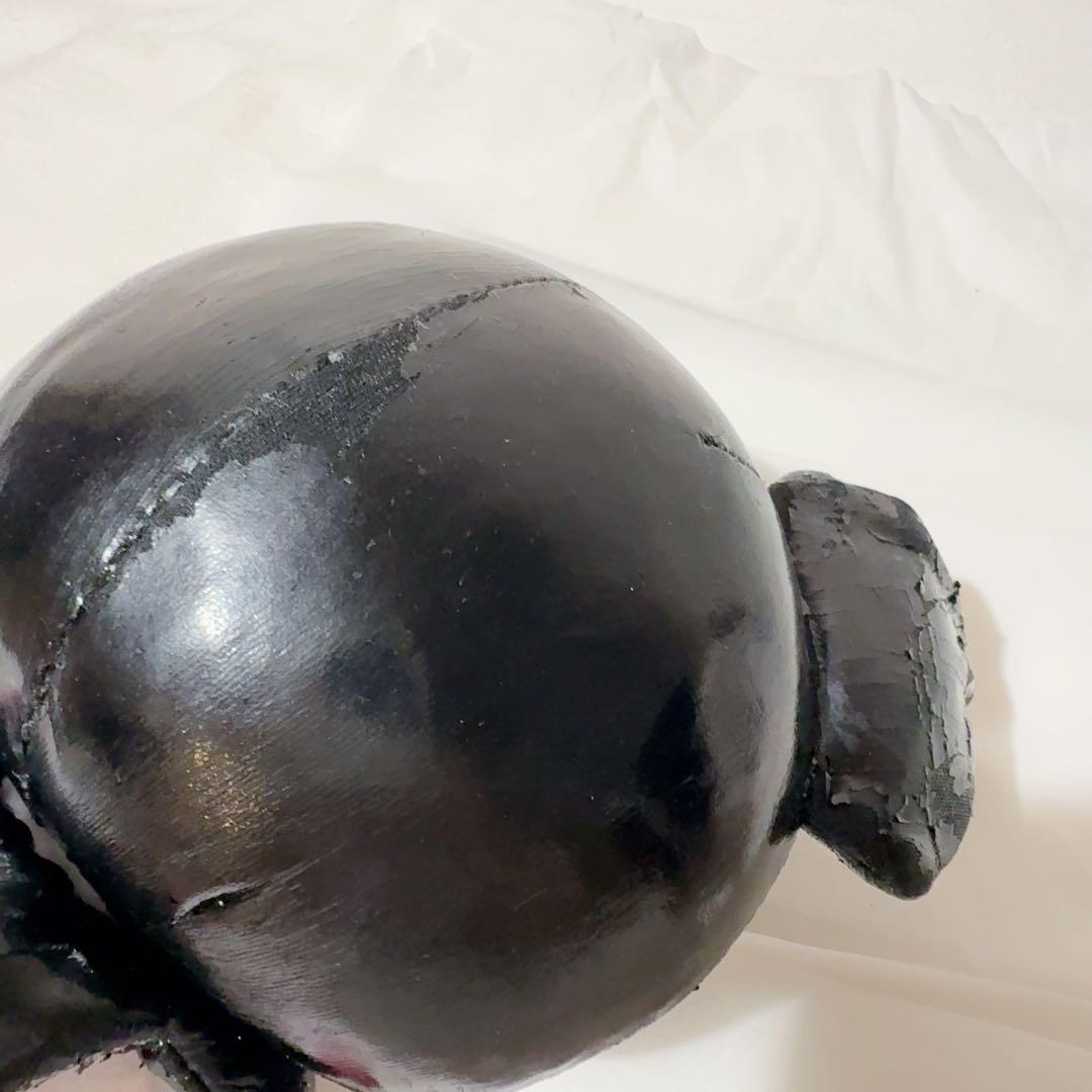 サンリオ　クロミ　PUレザー　レトロ　ぬいぐるみ