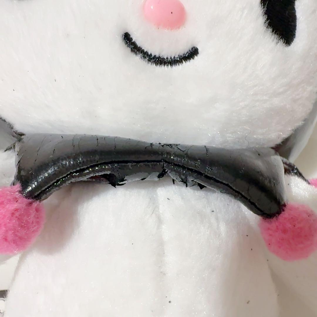 サンリオ　クロミ　PUレザー　レトロ　ぬいぐるみ