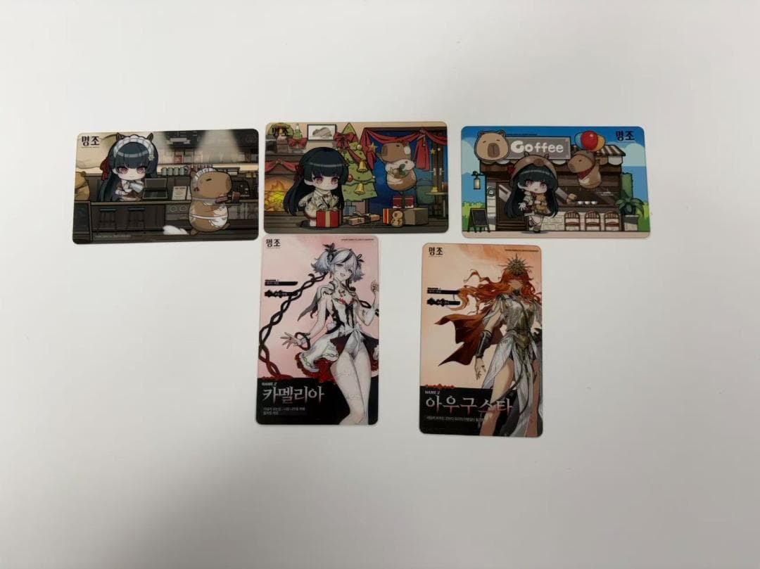 韓国限定 鳴潮 コラボカフェ 千咲 シークレット ランダムクリアフォト