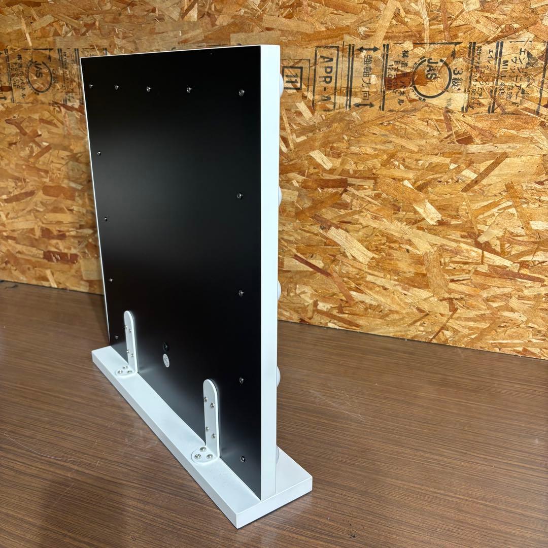 美品 エルドラド　ハリウッドミラー　ホワイト　(締め具あり)