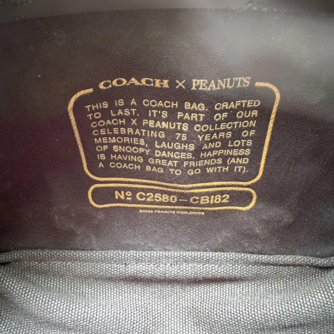 coach SNOOPYコラボ　カメラショルダーバッグ⭐︎