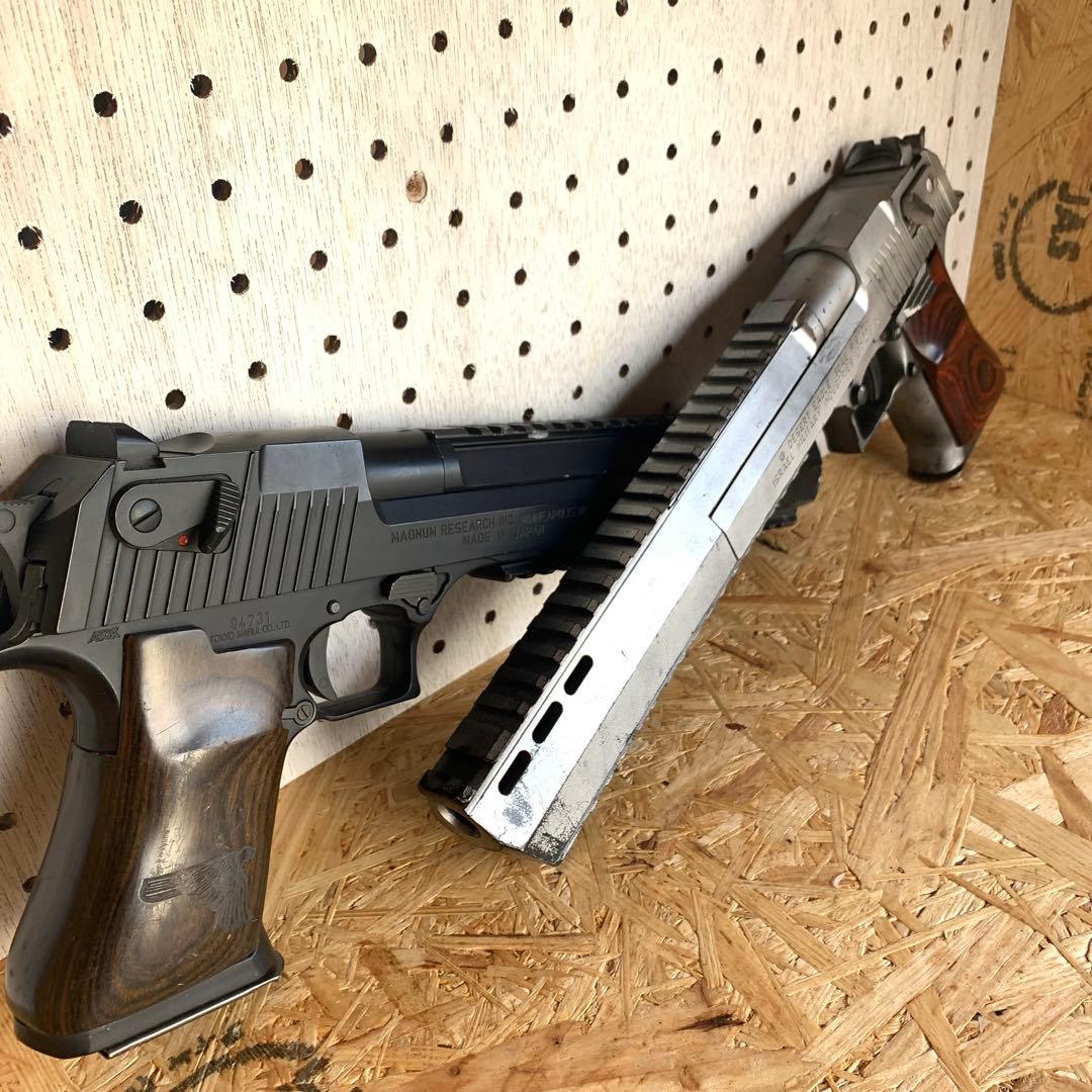 デザートイーグル アウターバレル 10inch２丁拳銃セット　東京マルイ
