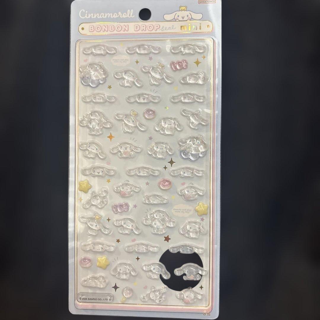 【正規品】ボンボンドロップシールミニ　サンリオ　8種