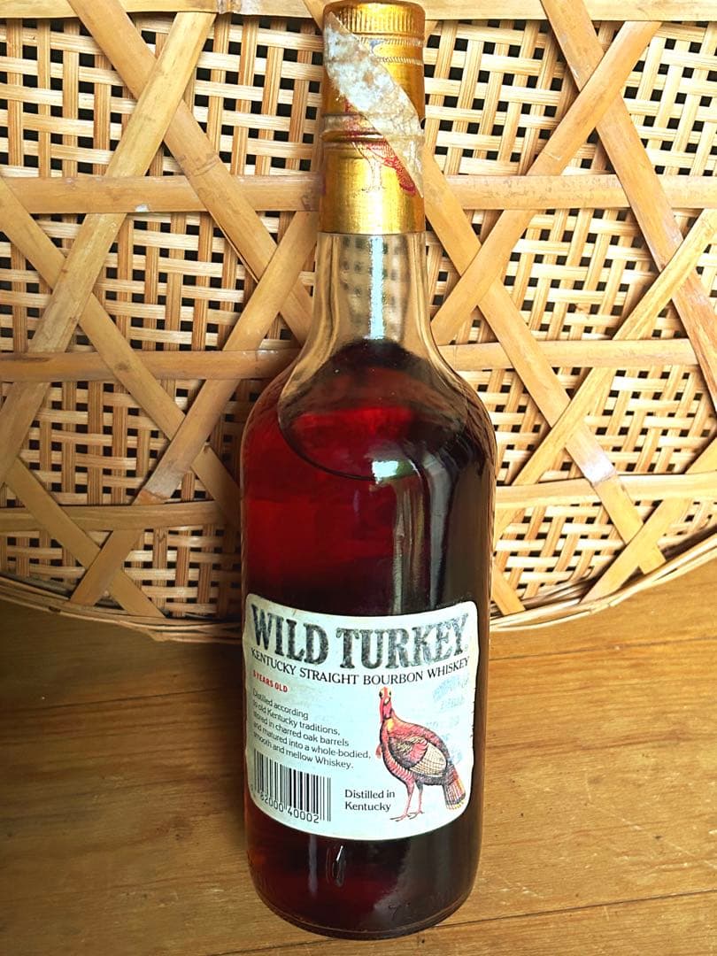 極上のレア酒 WILD TURKEY 8年 旧旧ラベル - メルカリ