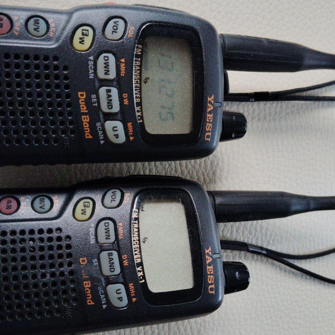 YAESU VX-1 VHF/UHF Dual Band FMトランシーバー
