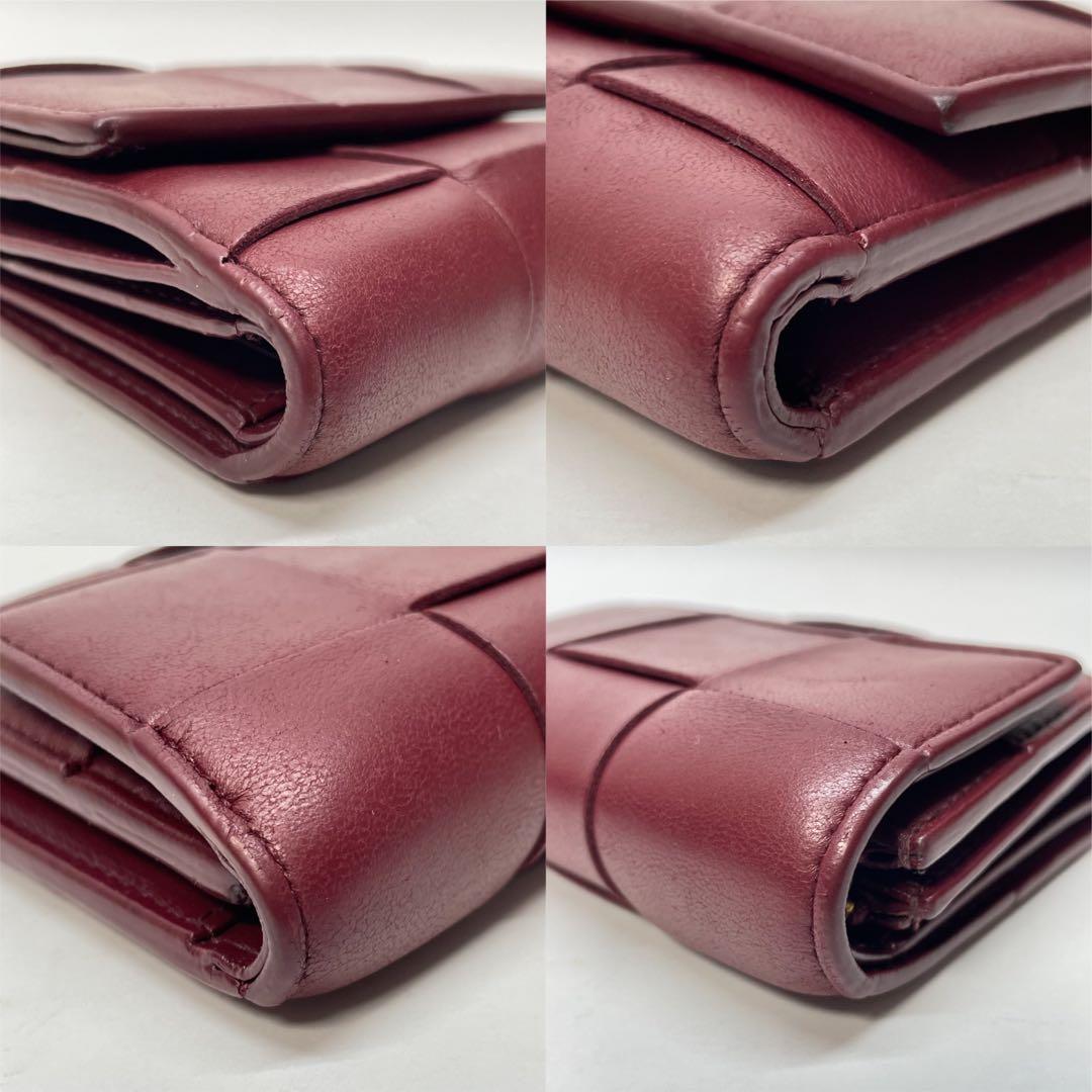 3009 ボッテガヴェネタ 三つ折り財布 カセット コンパクトウォレット