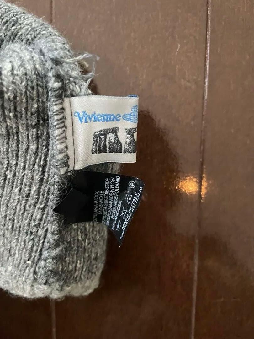 Vivienne Westwood ヴィヴィアンウエストウッドグレー ニット帽