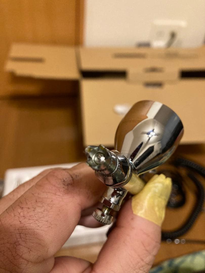 Mr. リニアコンプレッサーL7 プラチナセット　エアブラシ