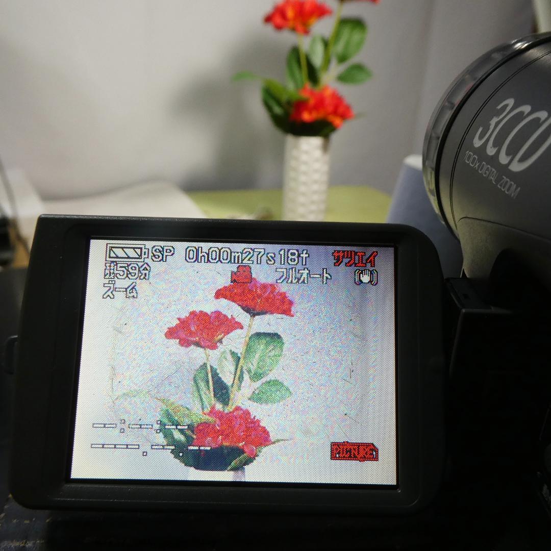 動作良好 パナソニック NV-GS200 MiniDVビデオカメラDVD化に最適