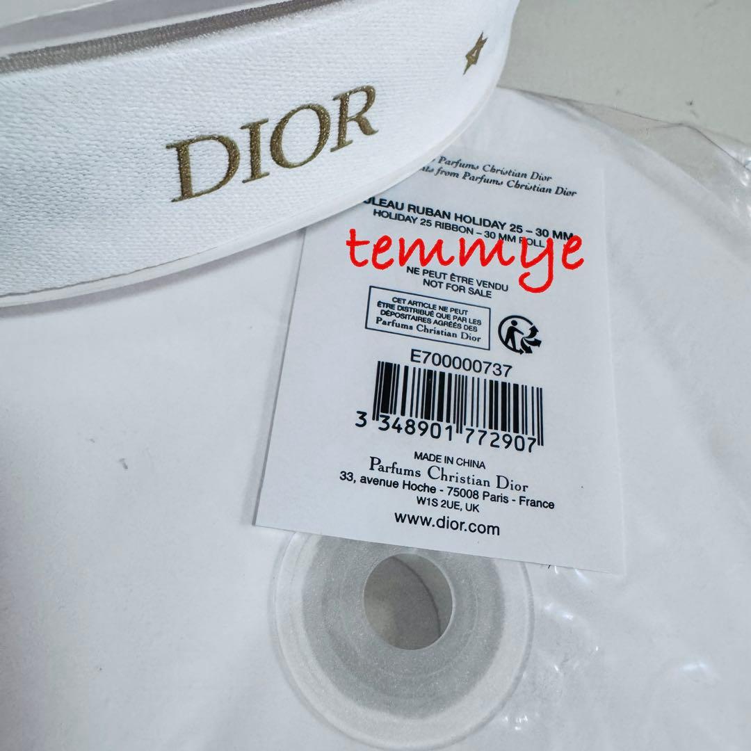 DIOR】1ロール/ディオールリボン୨୧⋆*2025年クリスマス限定