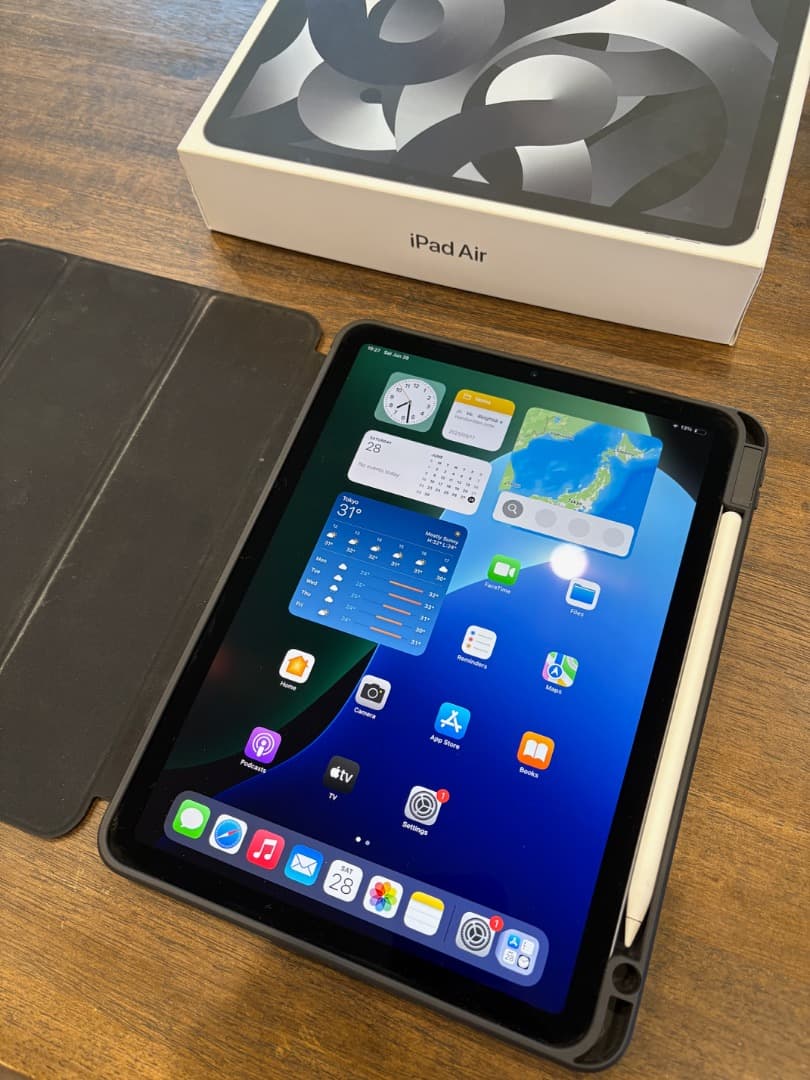 iPad Air第5世代 64GB WiFiブラック Apple Pencil2 iPad Air 第5世代 Wi-