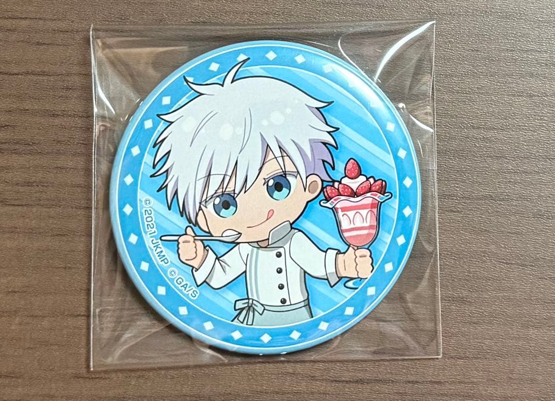 呪術廻戦 タワレコカフェ 缶バッジ 五条悟 - メルカリ