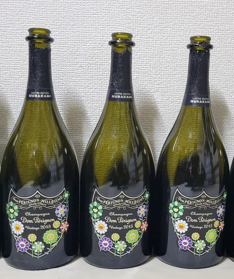 ドン・ペリニヨン・村上隆コラボボトル 空ビン 2015年 ※空ビン - メルカリ
