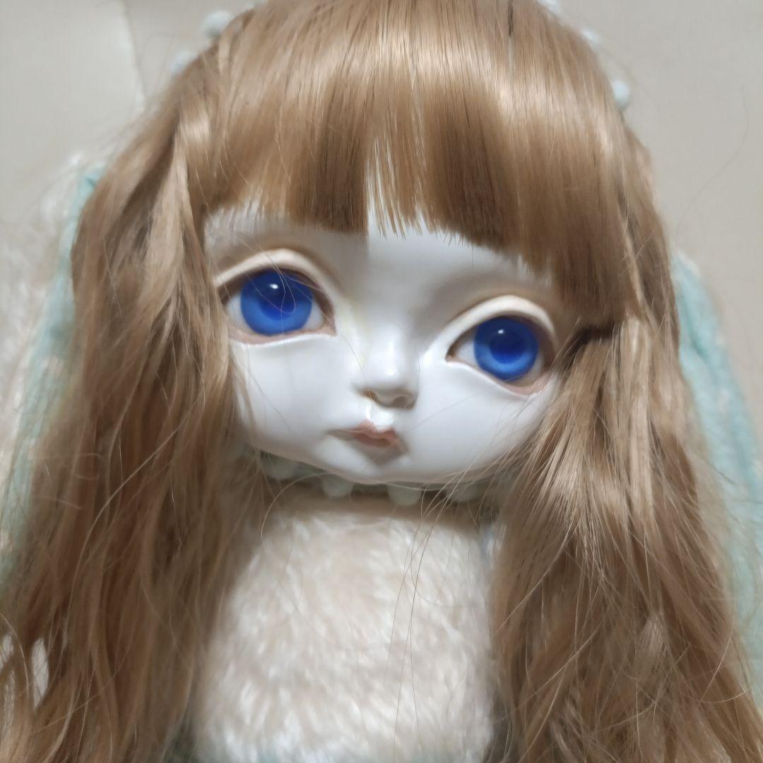 福寿ドール　ウサギ耳付きぬいぐるみ人形