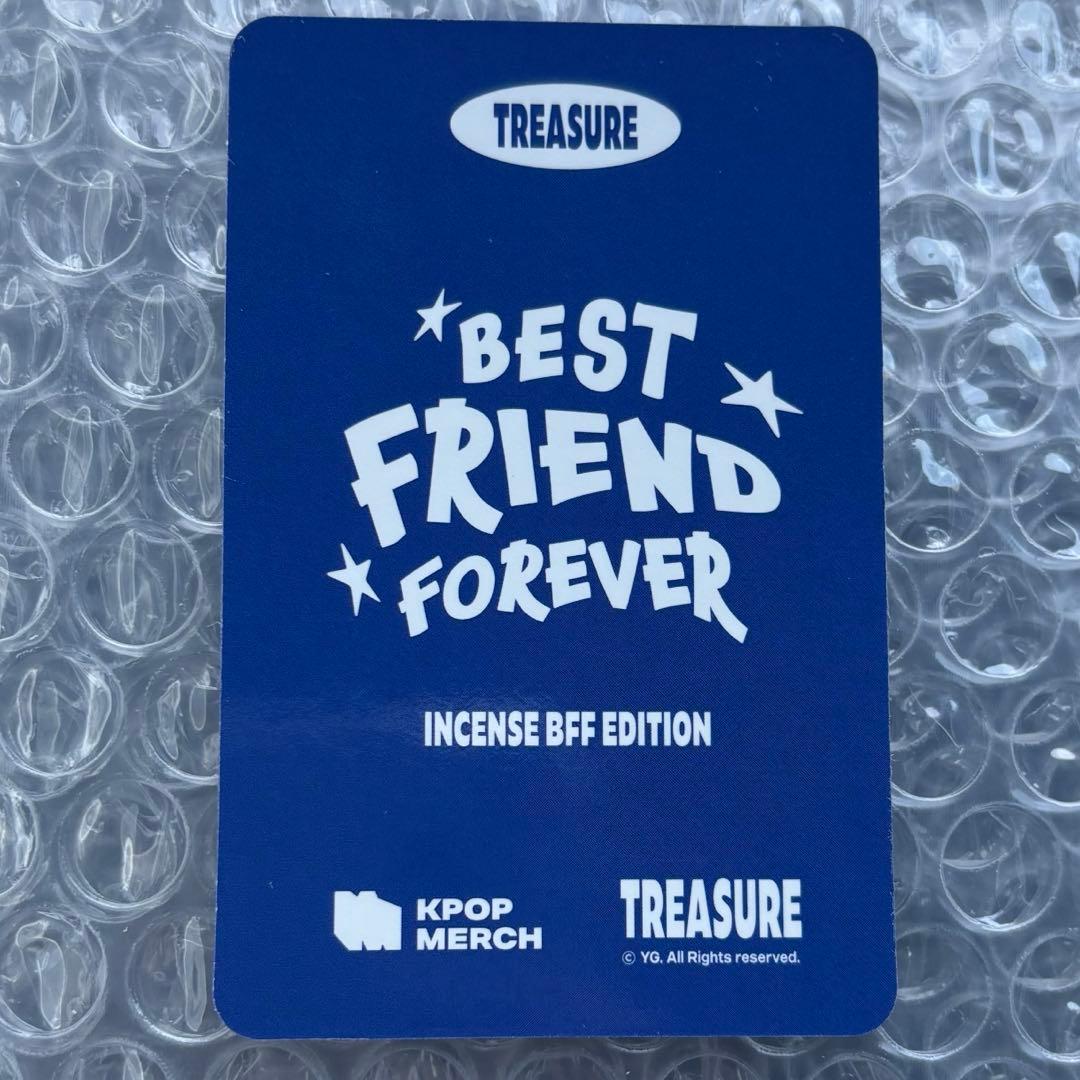 TREASURE ジュンギュ トレカ BFF 線香 特典 ユニット ポラロイド