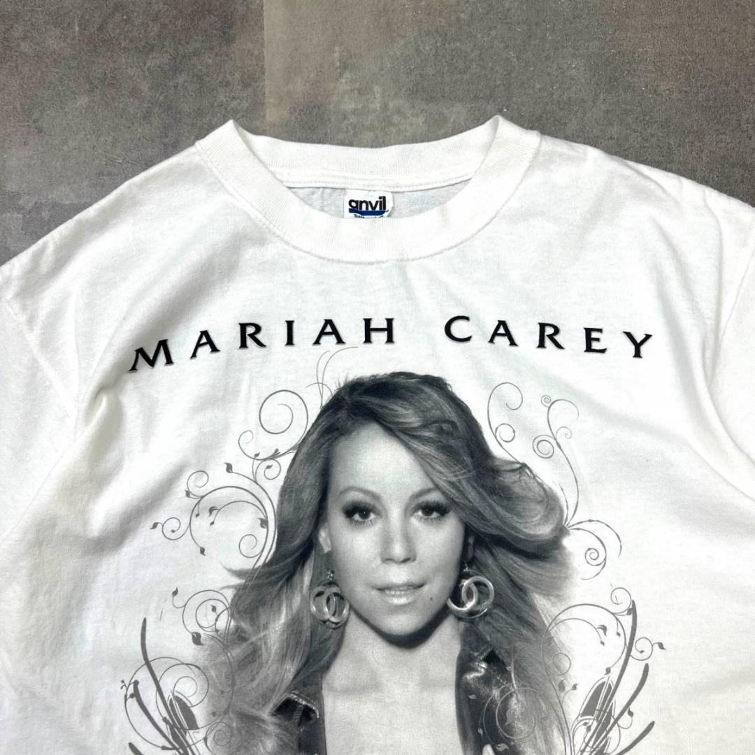 マライア・キャリー 半袖 Tシャツ L ホワイト Mariah Carey - メルカリ