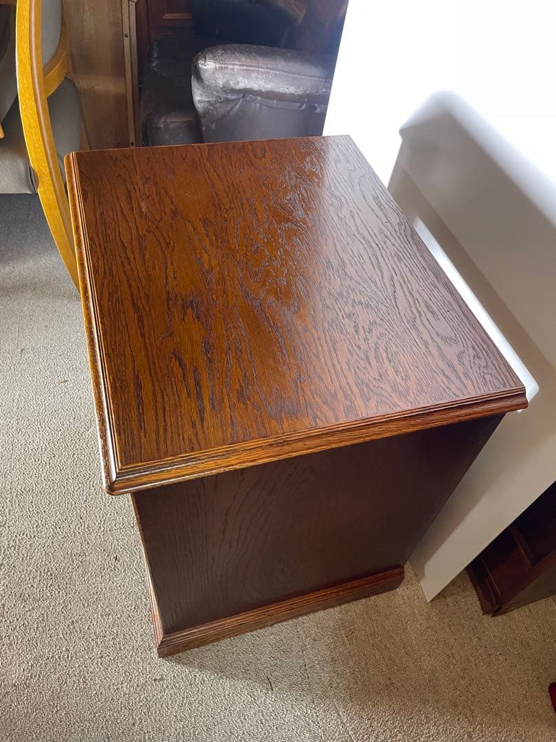 美品 三越家具 ブルージュ 英国スタイル アールヌーボー フラップ式