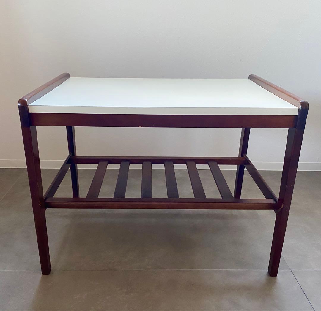 送料込み】 オールドカリモク サイドテーブル テーブル ヴィンテージ