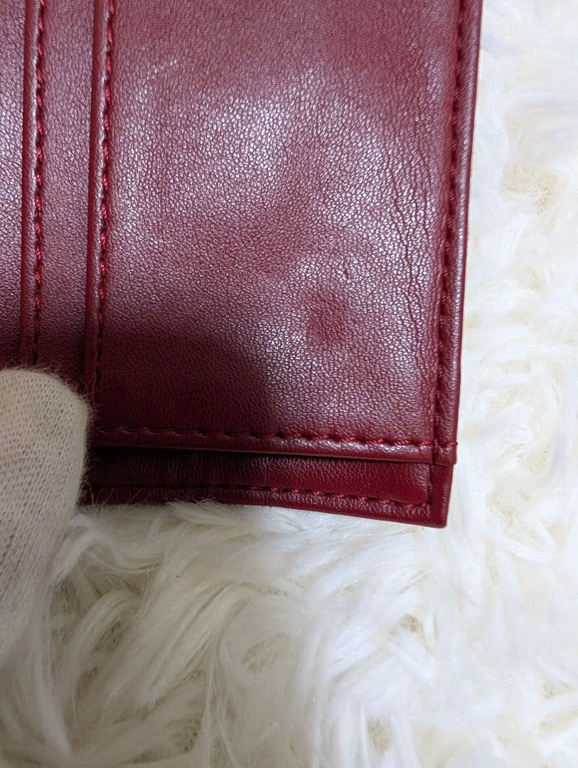 ステラマッカートニー♥️三つ折り財布ファラベラ チェーン 赤