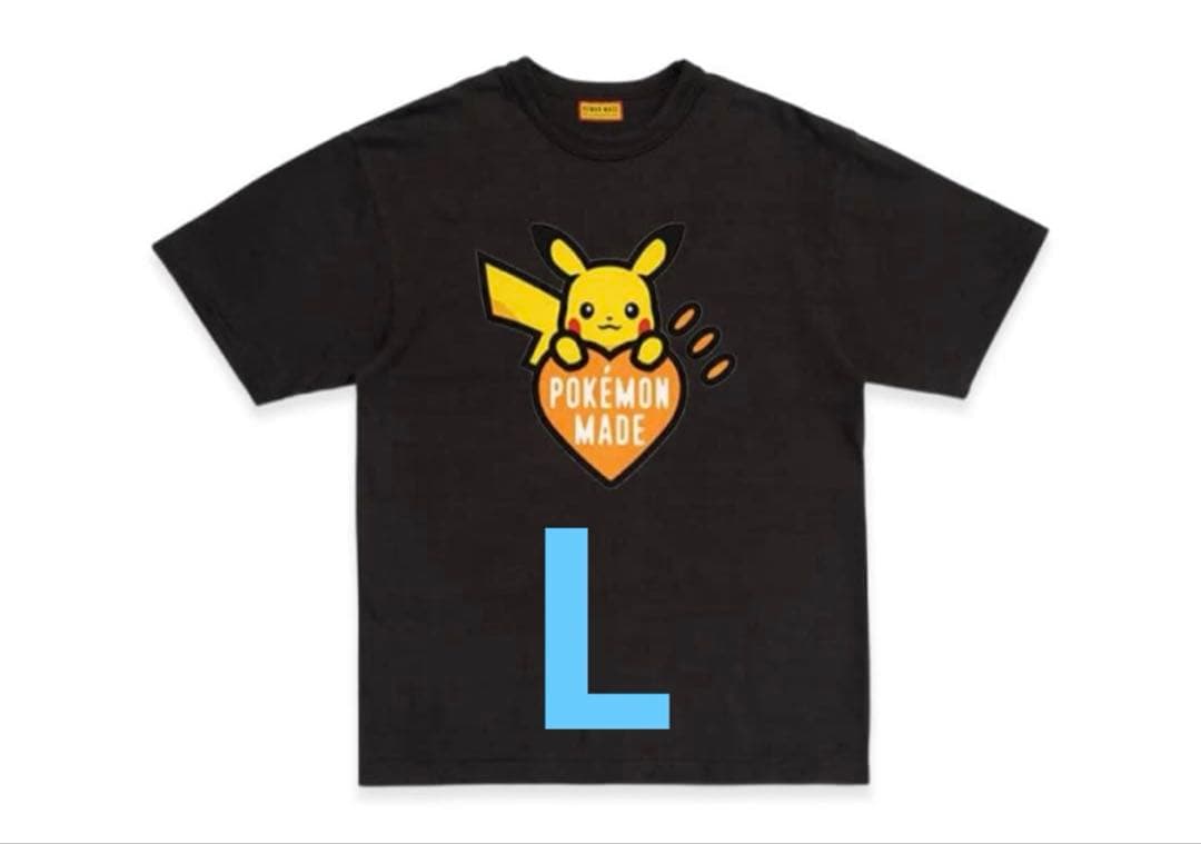 HUMAN MADE x ポケモン tee 渋谷パルコ限定品 黒 Lサイズ