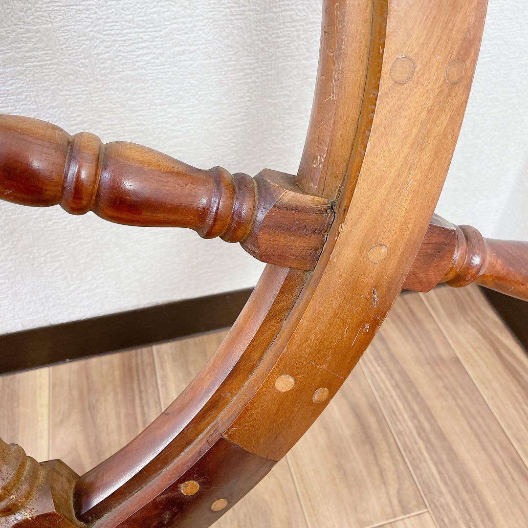 船 舵 かじ インテリア お洒落 バー レストラン 木製