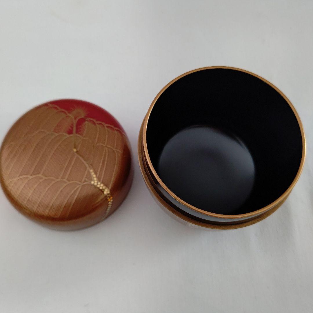 柳 蒔絵 棗 細井正峰(正雄)作 茶道具