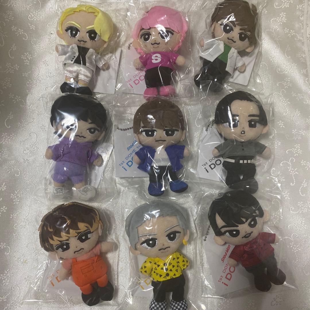 SnowMan すのチル ぬいぐるみ 9人セット 新品未使用 - メルカリ