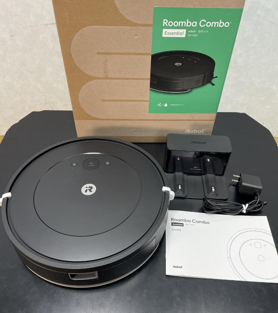 Y♢576 iRobot ルンバ コンボ 　Y011060 　ブラック iRobot ルンバ コンボ Essential robot Y011060 [ブラック] 価格比較