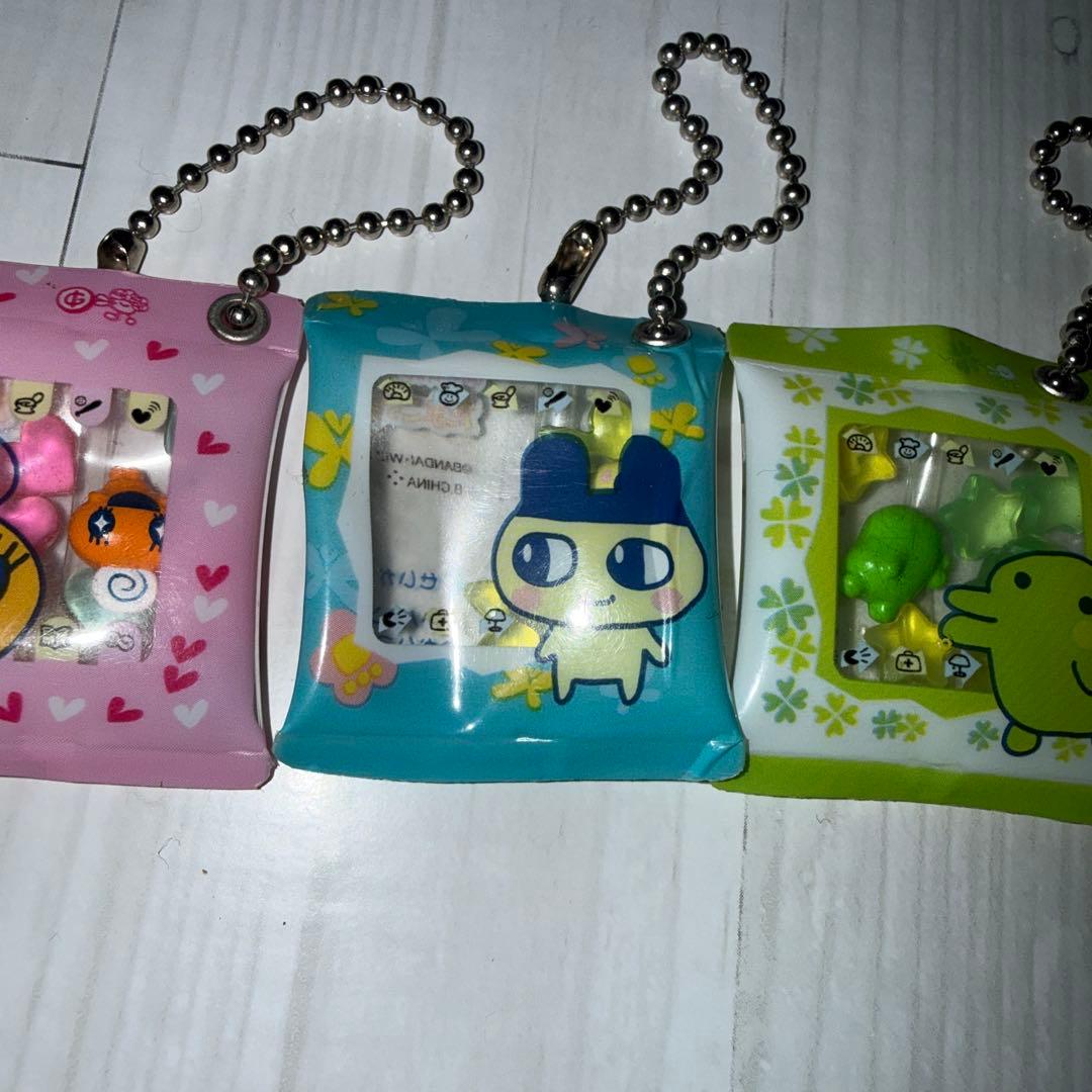 たまごっち　シャカシャカ　スイングストラップ　平成レトロ　６個セット