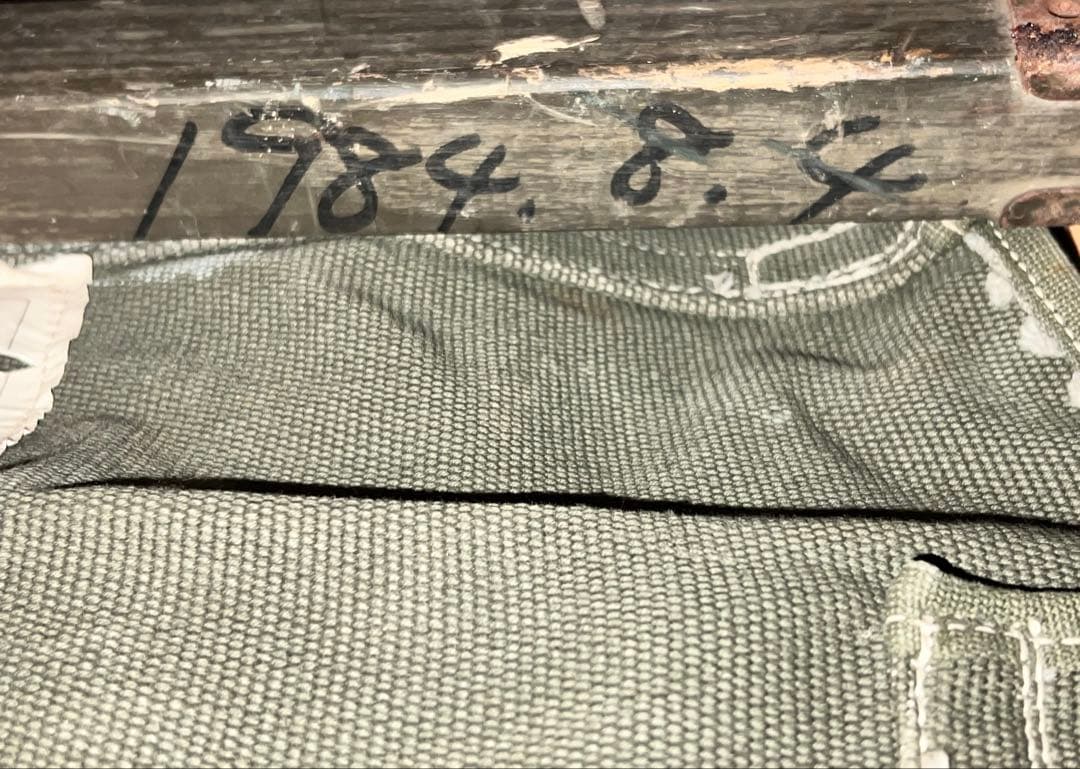 ヴィンテージ USミリタリーフォールディングコット 払い下げ品 折りたたみベッド